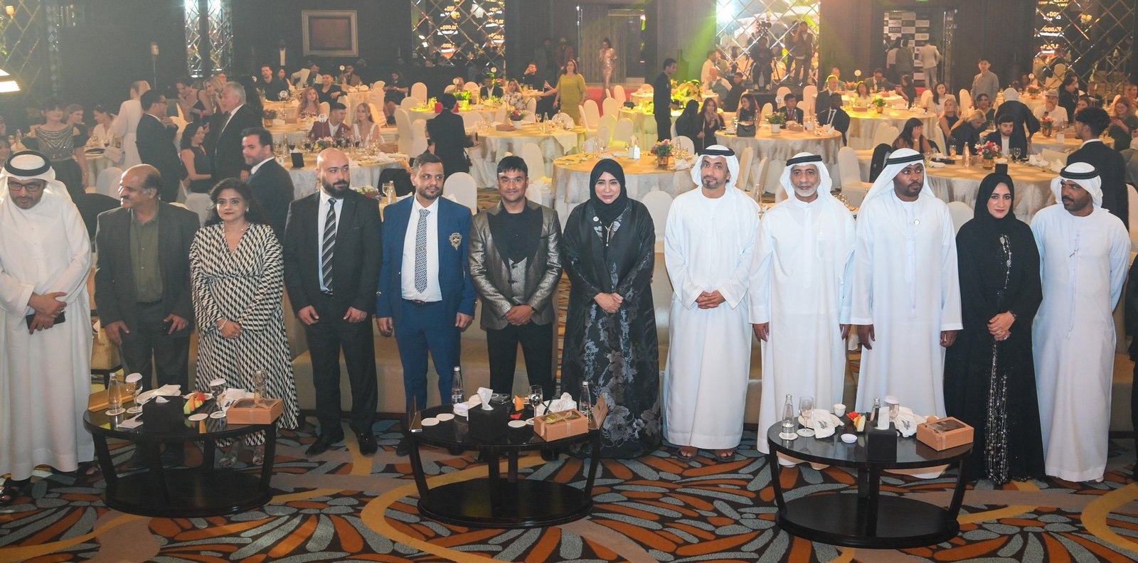 Golden Entrepreneur Awards guests at the Dubai gala