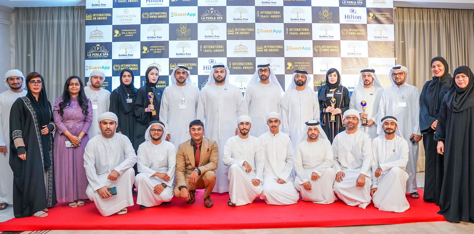 E-Commerce entrepreneurs celebrated at the Golden Entrepreneur Awards gala in Dubai