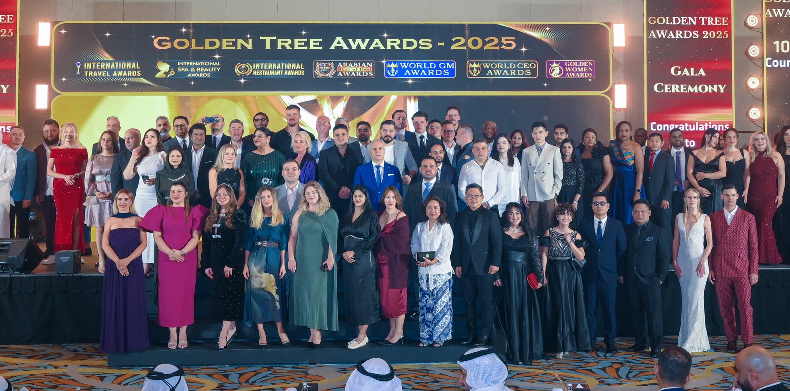 Founders and business leaders at the Golden Entrepreneur Awards